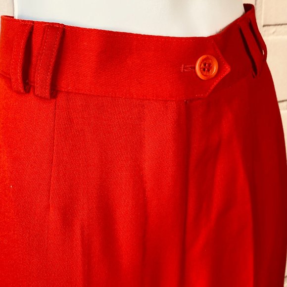 Escada Vintage Wool Pleated Front Trouser Pants - Picture 5 of 14